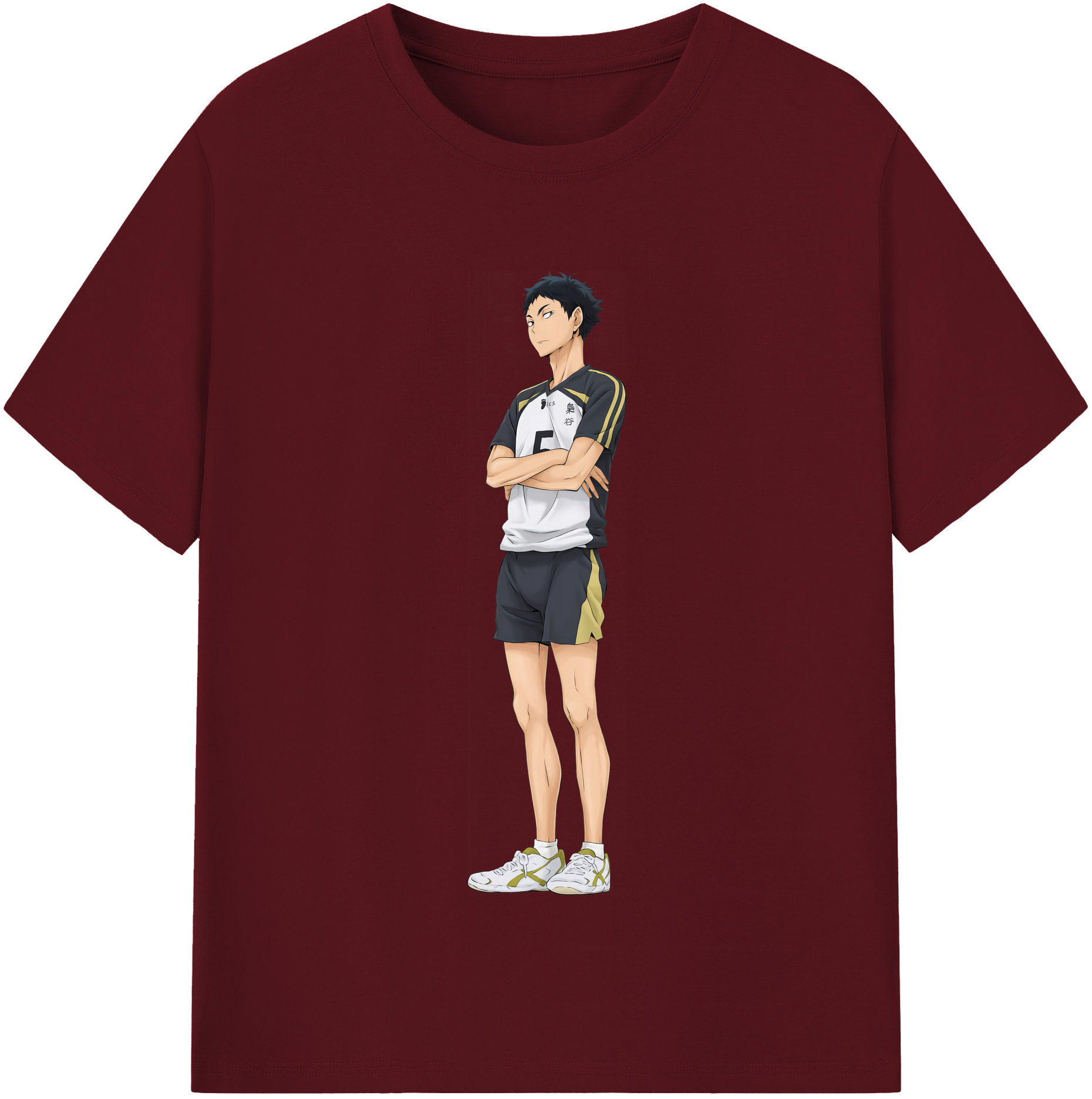 （画像用） ハイキュー!! Haikyu!! 綿100％半袖Tシャツ（フロントプリント）